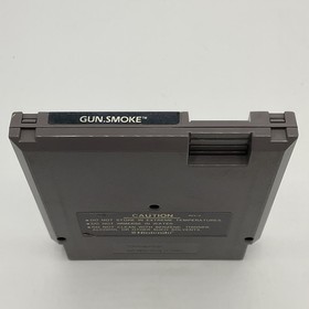 Gun.Smoke (Nintendo NES) CIB Complete in Box w/ Manual - Authentic