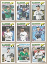 2026 Topps Heritage SEATTLE MARINERS Base Tea...