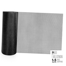 86"x13" 304 Stainless Steel Car Grill Mesh, 12 Mesh 0.6mm Wire Dia,