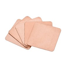 5PCS Flat IC Chipset Thermal Copper Heatsink for CPU GPU 20x20x0.3mm
