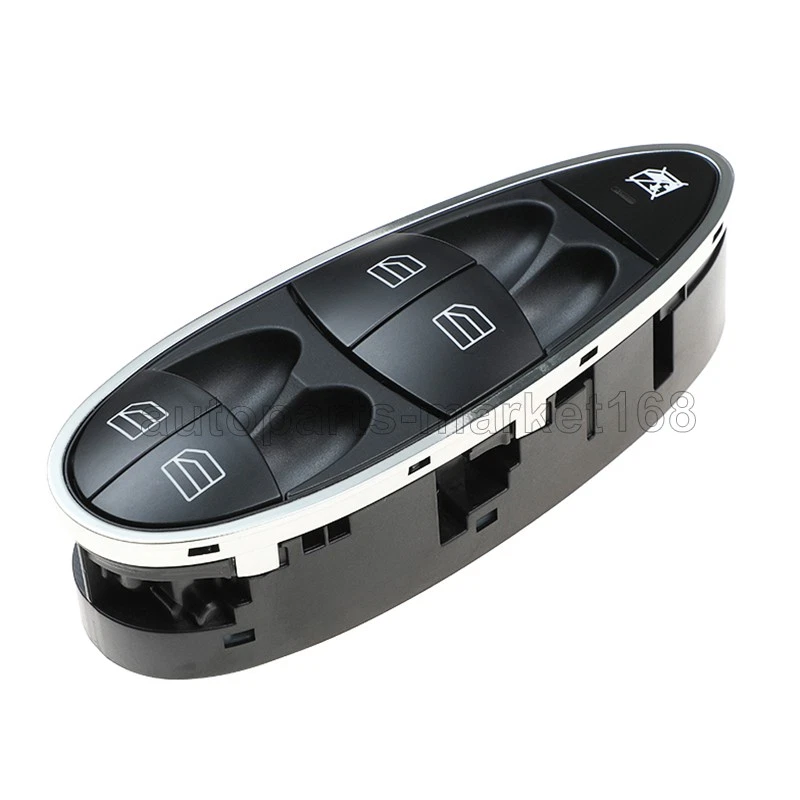 PARA 03-11 MERCEDES-BENZ CLASE CLS CLASE E INTERRUPTOR DE VENTANA ELÉCTRICA MAESTRO LADO DEL CONDUCTOR Foto 2 de 4