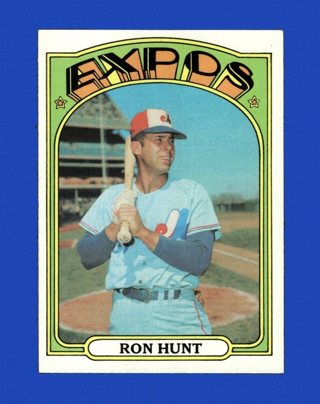 1972 Topps Set-Break #110 Ron Hunt NR-MINT *GMCARDS*