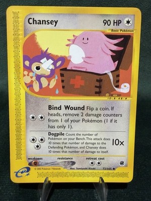 Chansey - 72/165 Expedition Base Set - Pokémon TCG - 2002 Vintage