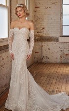 wedding dress Calla Blanche 123235 ivory ivory size 14