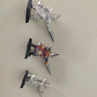 Dark Elves Repeater Bolt Thrower Crew - Citadel Warhammer Fantasy Metal X4590