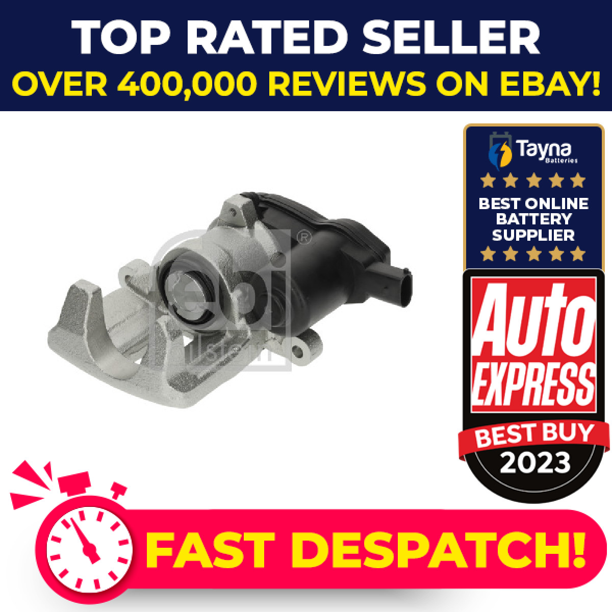 Brake Caliper Rear Left 198858 Febi LR027128 LR027128S1 LR031325 Quality New