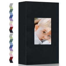 Popotop Photo Album 4X6-300 Photos Linen Cover Photo Books 300 Horizontal