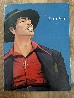 Rare Vintage 1979 Zoot Suit American Play Program Book Luis Valdez