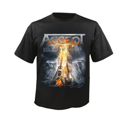 Accept - Symphonic Terror Cotton Black For Men T-shirt S-4XL
