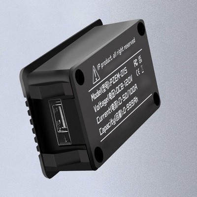 Batterietester mit Vollsicht LCD-Display und USB-Datenkabel für einfache Bedien