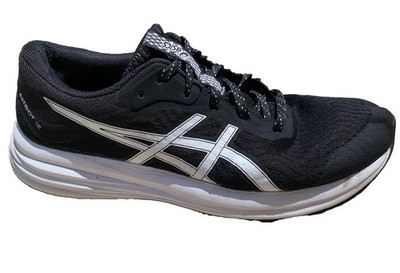 Size 9 Asics Sneakers Mens Black Running Patriot 12 1011A823 Mesh Athletic Shoes