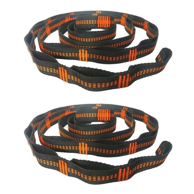 2X Sangles D'Arbre de Hamac ExtéRieur Corde de Cravate D'Arbre Haute Sangle5144 - Bild 1 von 4
