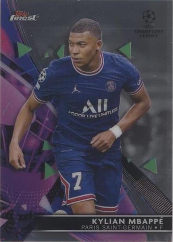 Kylian Mbappe 2025 Topps Deco Purple Razzmatazz /50 Real Madrid