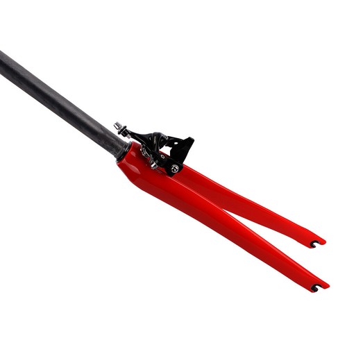 Carbon Fiber Road Bike Rigid Fork 700C Straight Steerer Tube 28.6mm C Brake QR - Picture 11 of 22