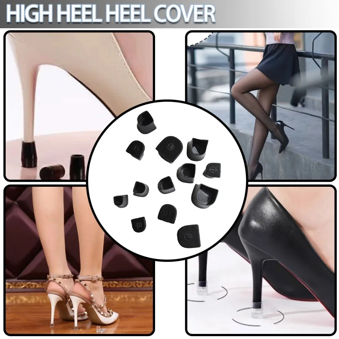 Heel tip shop covers