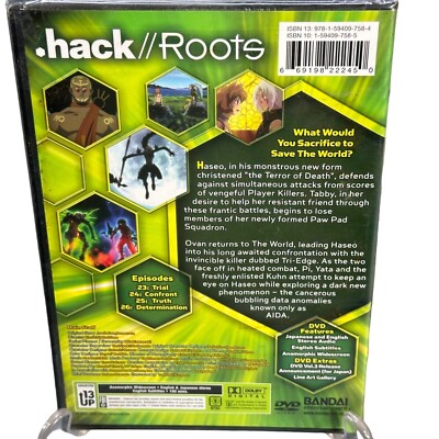 Bandai Entertainment .hack Roots Volume 6 DVD Anime Terror Of