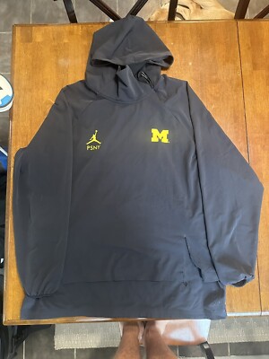 Michigan Jordan PSNY Wolverines Hoodie Mens XXL Navy Public School Nike UM 