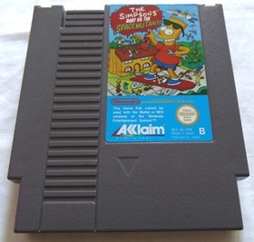 the simpsons bart vs the space mutants version originale nintendo nes en boite
