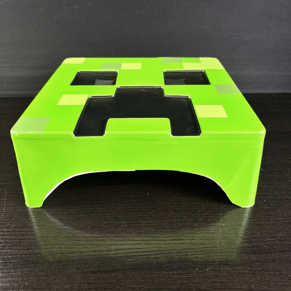 Minecraft Creeper Mask Kid's Halloween Play Dress Up Disguise Mojang - Image 3 of 4