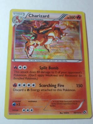 pokemon card legendary charizard (Non-holo/deck exclusive)-Legendary Collection scratching or scuffing Charizard 2002 Pokemon Legendary Collection