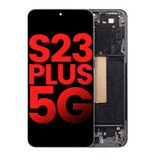 OLED Assembly With Frame Compatible For Samsung Galaxy S23 Plus US Intl. Green