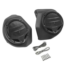 6.5" King Pack Trunk Rear Speakers Fit For Harley Davidson Touring 14-up