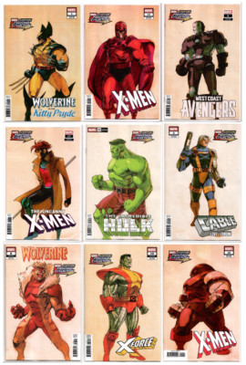 MARVEL vs CAPCOM Bengus SET 2025 Wolverine & Kitty Pryde #1  X-Force #10 & MORE