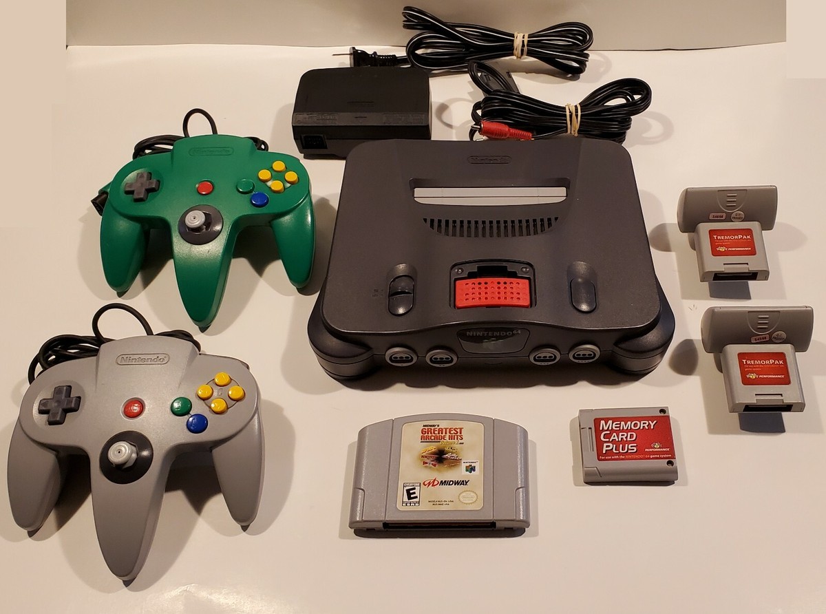 NINTENDO ニンテンドウ64 まとめ売り Ultimate Bundle* Nintendo 64 Console, Expansion Pack, Game, Mem