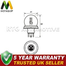 Motaquip BULBS MANUAL Fits MGB Mini Polo Beetle Fiesta Escort 6216A7