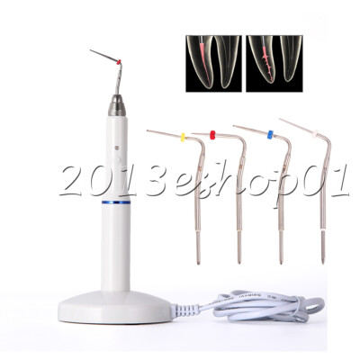 Dental Cordless Gutta Percha Obturation System Endo Heated Pen /4pcs Heated tips