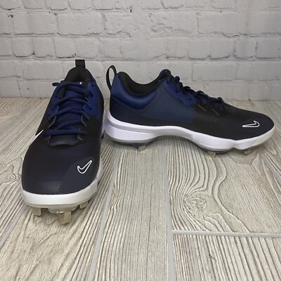 Nike Force Zoom Trout 9 Pro Metal Baseball Cleats Men's 7.5 Navy