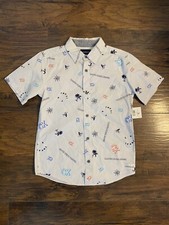boys calvin klein button up shirt