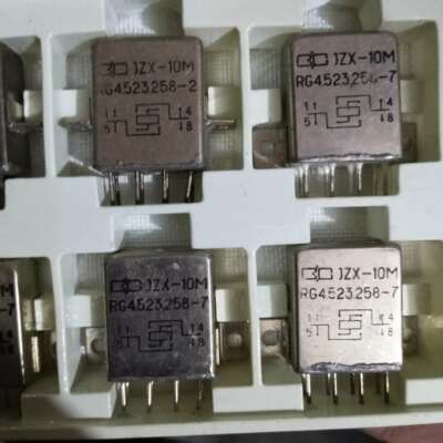 JZX-10M RG4.523.258-7 Metal Sealed Relay 8 Pins x1PC | eBay