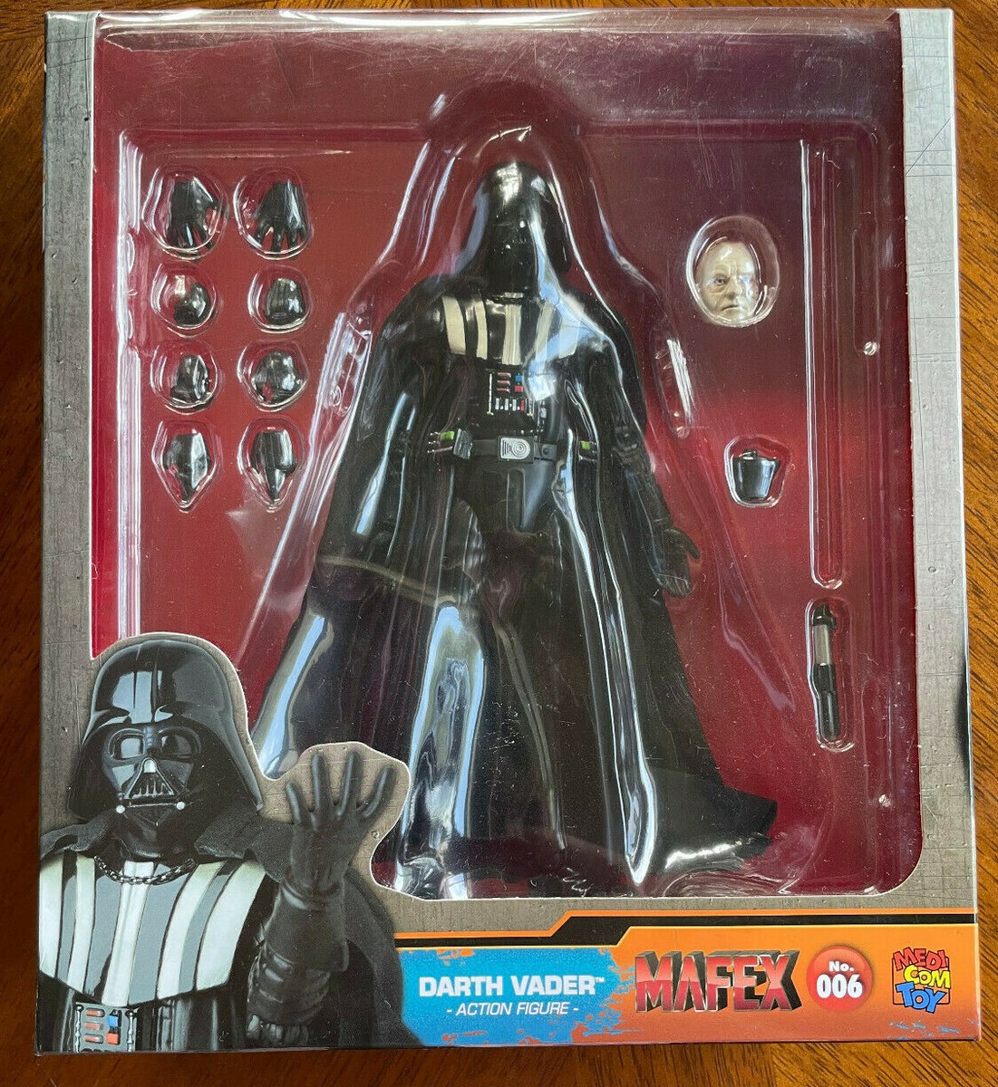 Medicom Toy MAFEX Star Wars 006 Darth Vader Action Figure | eBay