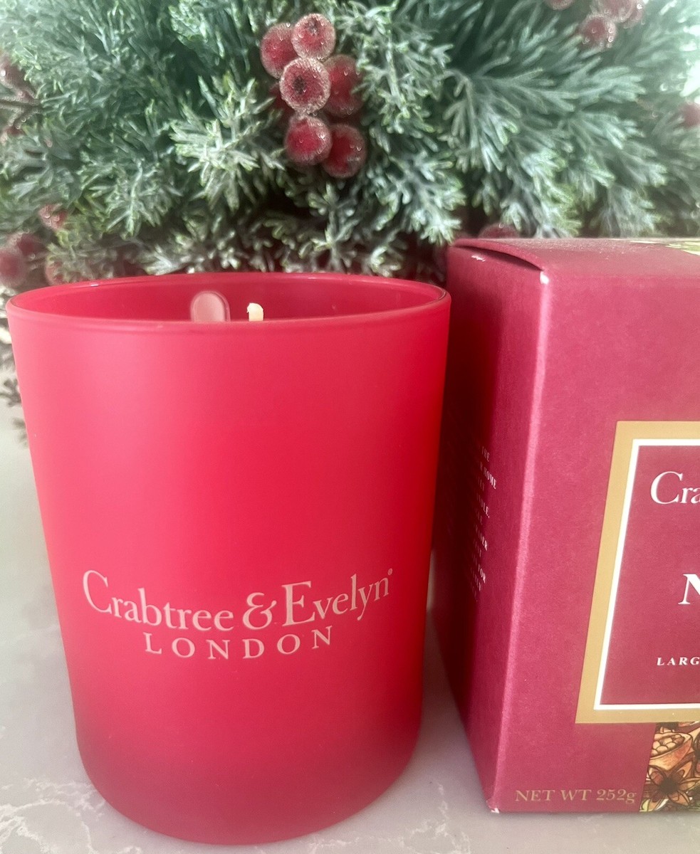 Crabtree & Evelyn Noel Fragranced Candle ~ Large, 8.9 oz ~ New