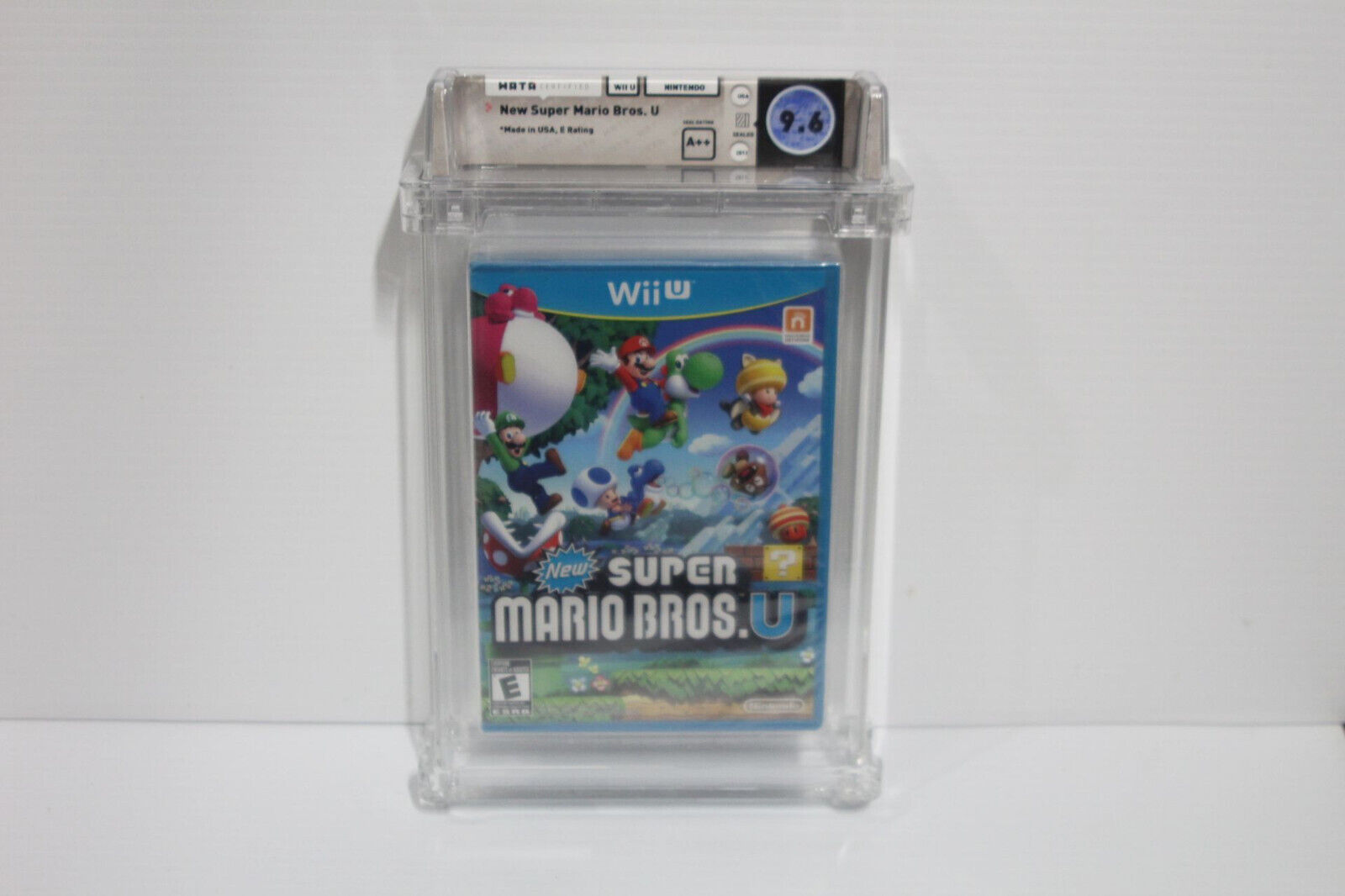 New Super Mario Bros. Wii (Wii) [Wata Graded, 9.4 A++ Seal w/ Deep Bad –  Retro Raven Games