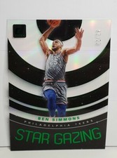 2019-20 Clearly Donruss Been Simmons SSP #1 /25 FOTL STAR GAZING GREEN INSERT 🌠
