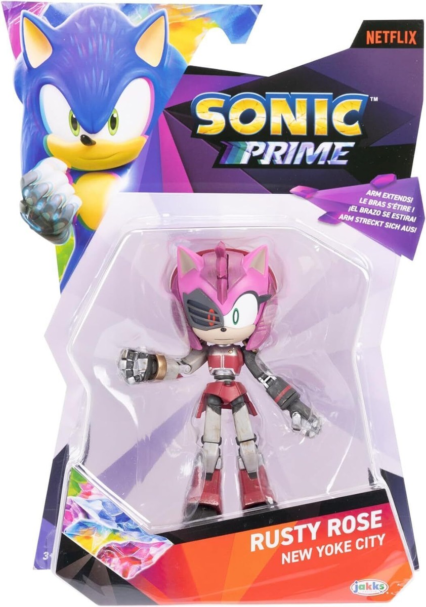 Figurine Articulée Sonic Prime Thorn Rose 12,7 Cm - Collection Sonic Figurine Articulée Sonic Prime Thorn Rose 12,7 Cm - Collection Sonic