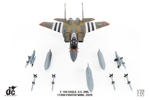 JC WINGS U.S. ANG MCDONNELL DOUGLAS F-15C EAGLE 1:72 JCW-72-F15-017 IN STOCK - Picture 11 of 11