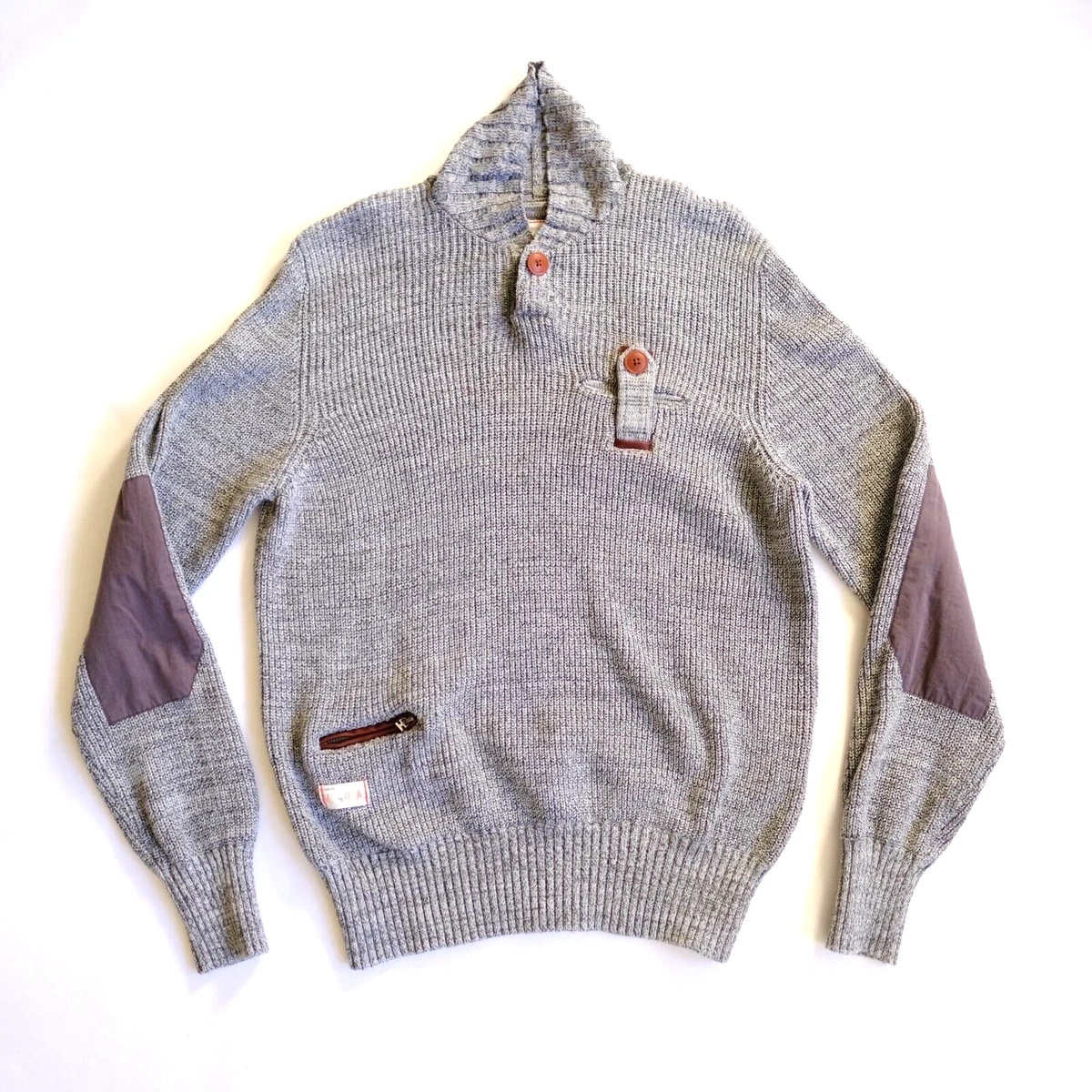 Marshall Artist Mens Large Grey Art Casual Event Unusual Long
