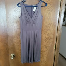 NWT  Ann Taylor Dress  Sz. XS   Grey NEW   Ret.$129