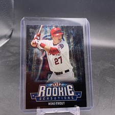 2015 Topps Update Mike Trout 2012 Rookie Sensations RS-3 Los Angeles Angels Goat