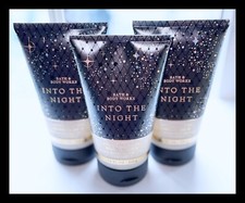 Bath Body Works 7.4oz Into the Night Exfoliating Glow Body Scrub with Shea x3