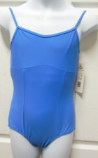 BodyWrappers 2750 Empire Camisole Leotard Dance Tween sz 8-10 Girls nylon spande