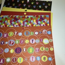 Creative Memories Celebrate Stickers Plus Paper And Letters