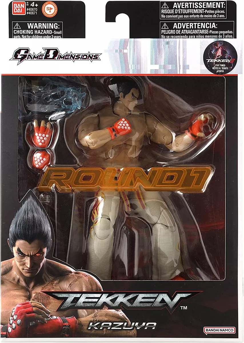  Bandai Tekken 40671 Kazuya Mishima Game Dimensions