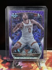 2022-23 Bowman University Chrome Timmy Allen #26 Purple Shimmer Refractor