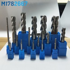 HRC45 1mm~20mm CNC Tungsten Carbide End Mill ...