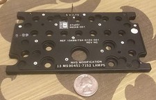 rockwell colins light panel 754-0124-001 ngv nsn 6220-01-326-7200 aircraft radio