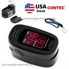 LED Oximeter Blood Oxygen Heart Rate Patient Monitor SPO2 PR Machine USA Ship